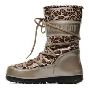 Moon Boots Leopard Cheetah Snow Boots